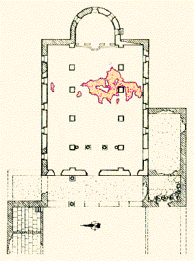 położenie Mapy na planie świątyni