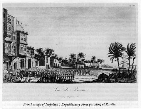 Parada wojsk napoleońskich w Rosettcie