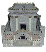 model świątyni z czasów Jezusa