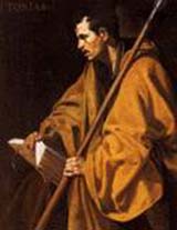 Diego Velazquez: Święty Tomasz, olej na płótnie, 1618-1620
